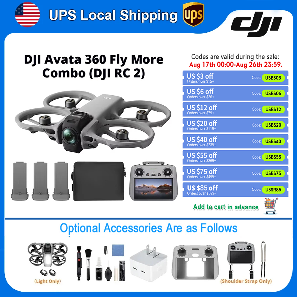 DJI Avata 360 Fly More Combo 4 - đánh giá và giá Drone Camera Vlog