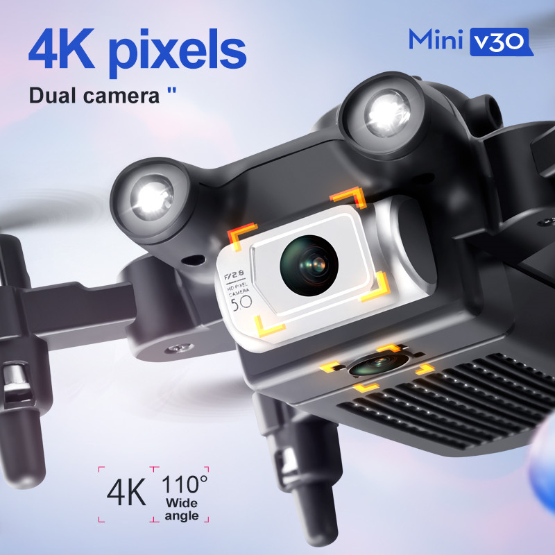 Mini V30 WiFi FPV Drone With 4 - đánh giá và giá Drone Camera Hd