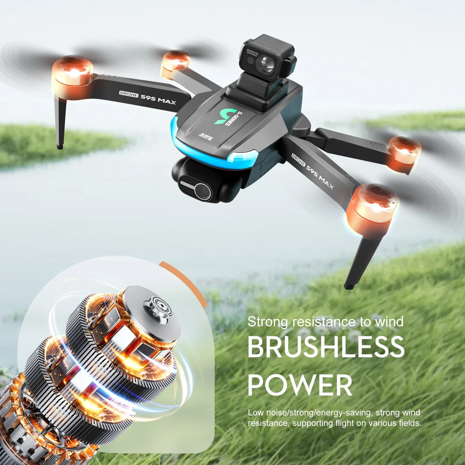 NEW S9S MAX MINI Drone 4K 2-Ax - đánh giá và giá Drone Camera Hd