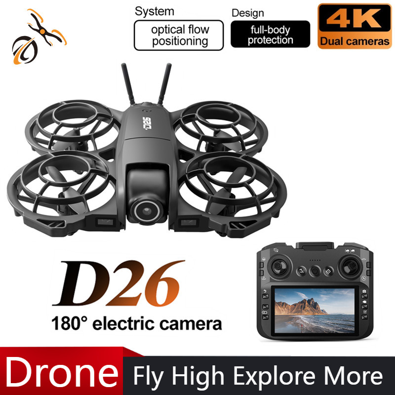 D26 Drone 4K Aerial HD 180° Ca - đánh giá và giá Drone Camera Hd
