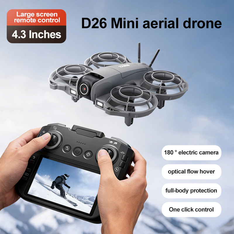 D26 Drone 4K Aerial HD 180° Ca - đánh giá và giá Drone Camera Hd