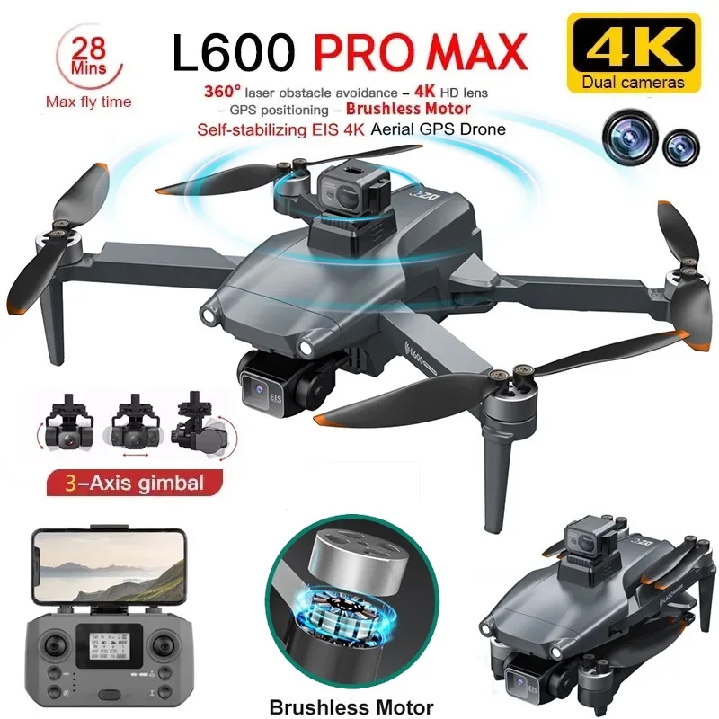 L600 PRO MAX GPS Drone Profess - đánh giá và giá Drone Camera Hd