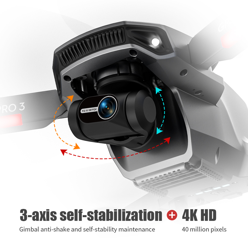 L106 Pro 3 Drone 5G WIFI FPV F - đánh giá và giá Drone Camera With Gimbal