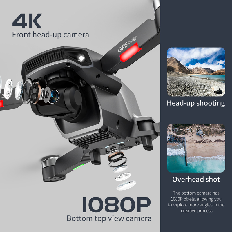 L106 Pro 3 Drone 5G WIFI FPV F - đánh giá và giá Drone Camera With Gimbal